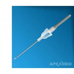 Игла для забора крови MULTI DRAWING NEEDLE с прозрачной камерой  Flashback needles, 22G  (0,7х25мм), чёрный