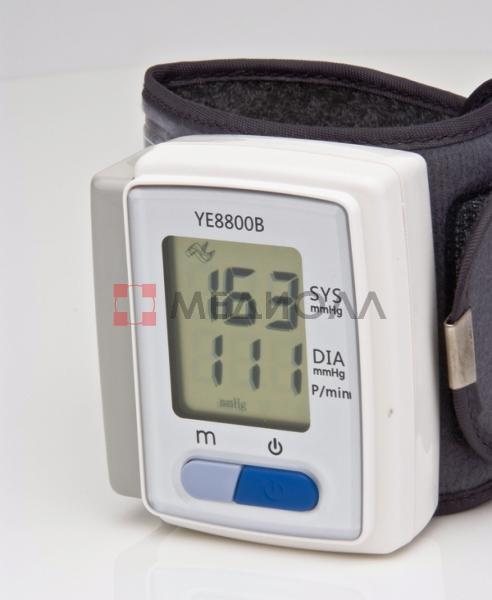 (Мод. YE-8800В) Прибор для измерения артериального давления и частоты пульса электронный (тонометр) «Armed»