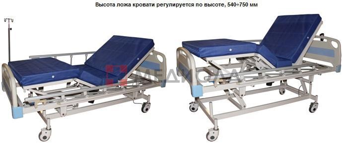 Кровать медицинская с электроприводом SH-B435
