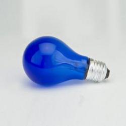 Лампа накаливания вольфрамовая синяя (60 вт)