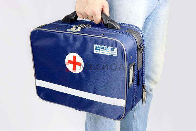 Набор фельдшерский для скорой медицинской помощи НФСМП-«Мединт-М» в сумке СМУ-01
