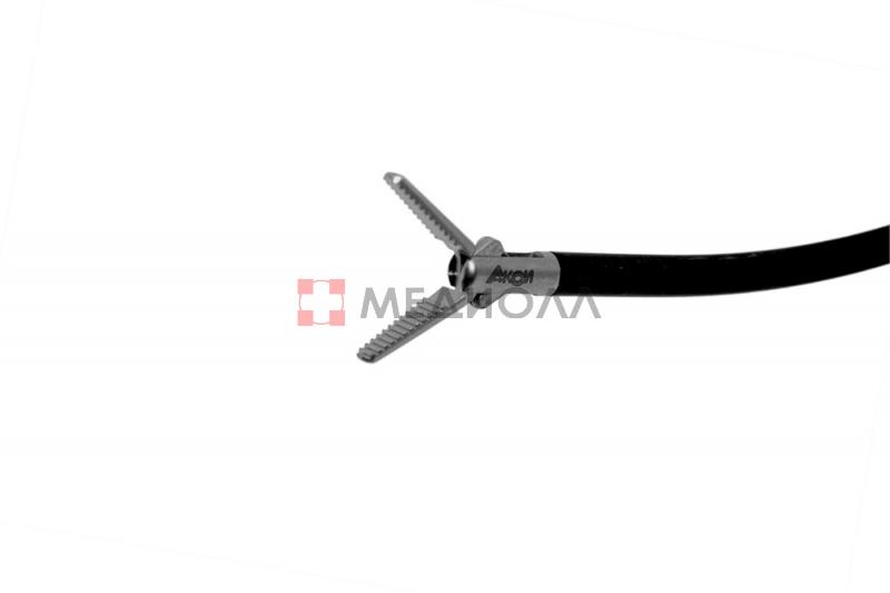 Зажим (анатомический, монополярный, модульный, диаметр 5 мм, длина 340± 5 мм)