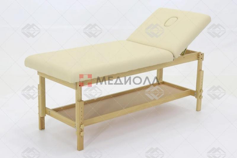 Стационарный массажный стол деревянный Med-Mos FIX-1A (МСТ-7Л)