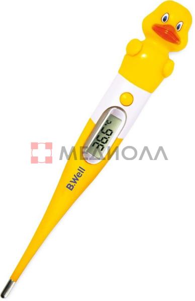 Термометр электронный B.Well WT-06 Flex, желтый/белый