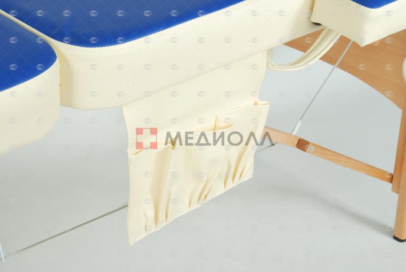 Массажный стол складной деревянный Med-Mos JF-AY01 (PW3.20.12A) 3-х секционный М/К