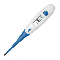 Термометр электронный A&D DT-623, белый/синий