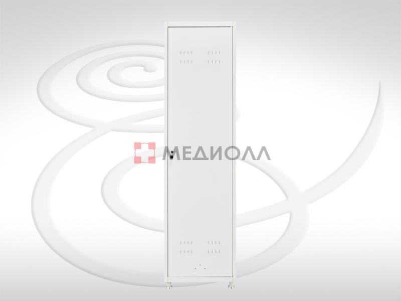 Одностворчатый металлический шкаф для одежды МЕСе.01.МФ (о) 