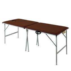 Складной массажный стол со стальным каркасом 190х70 см