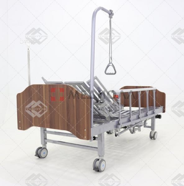 Кровать электрическая Med-Mos YG-3 (МЕ-5228Н-11) с боковым переворачиванием, туалетным устройством и функцией «кардиокресло» Гиб