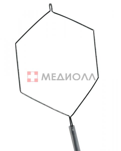 Петля для полипэктомии гексагональная к гибким эндоскопам для канала 2,8 мм длиной 2400 мм (без рукоятки)