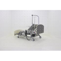 Кровать электрическая Med-Mos DB-11А (ММ-221ТПН) белый стандарт с боковым переворачиванием, туалетным устройством и функцией «кардиокресло»