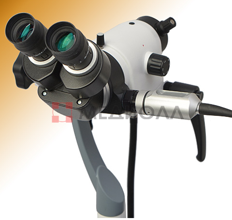Кольпоскоп оптический Sensitec OC-100: прямая стойка, светодиодный источник света
