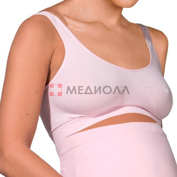 Корректирующий топ для беременных Ergoforma N 110232, телесный