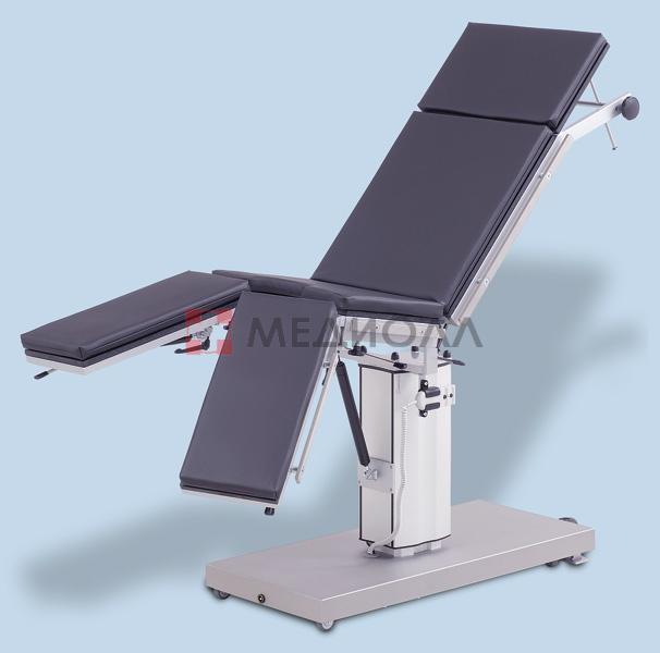 Операционный стол с гинекологическим вырезом AGA-POWER-MAT (MP-1050/5EGYN, MP-3050/5EGYN)