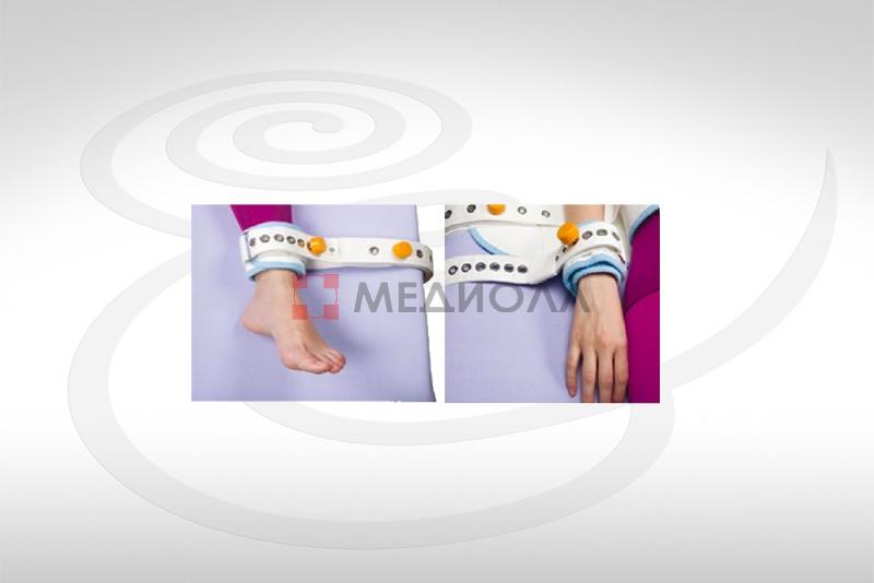 Комплект универсальных фиксирующих ремней для рук или ног