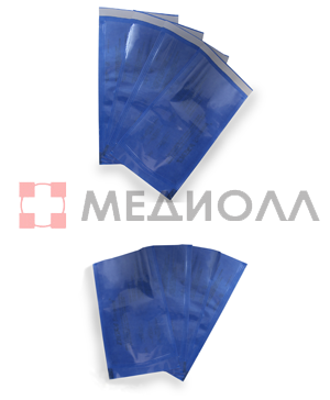 Комбинированные усиленные (нетканный материал/ пленка) пакеты плоские и самозапечатывающиеся (для паровой и газовой стерилизации
