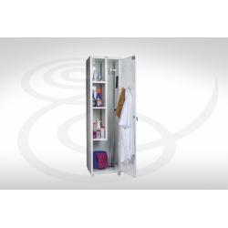 Шкаф для одежды и хозинвентаря металлический МД 1 ШМ SS